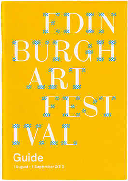 Edinburgh art festival brochure