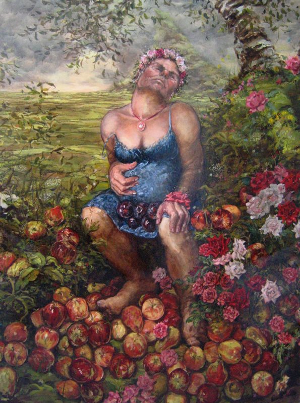 Fruits of The Forest, 2006, oil on canvas 180cm x 135cm