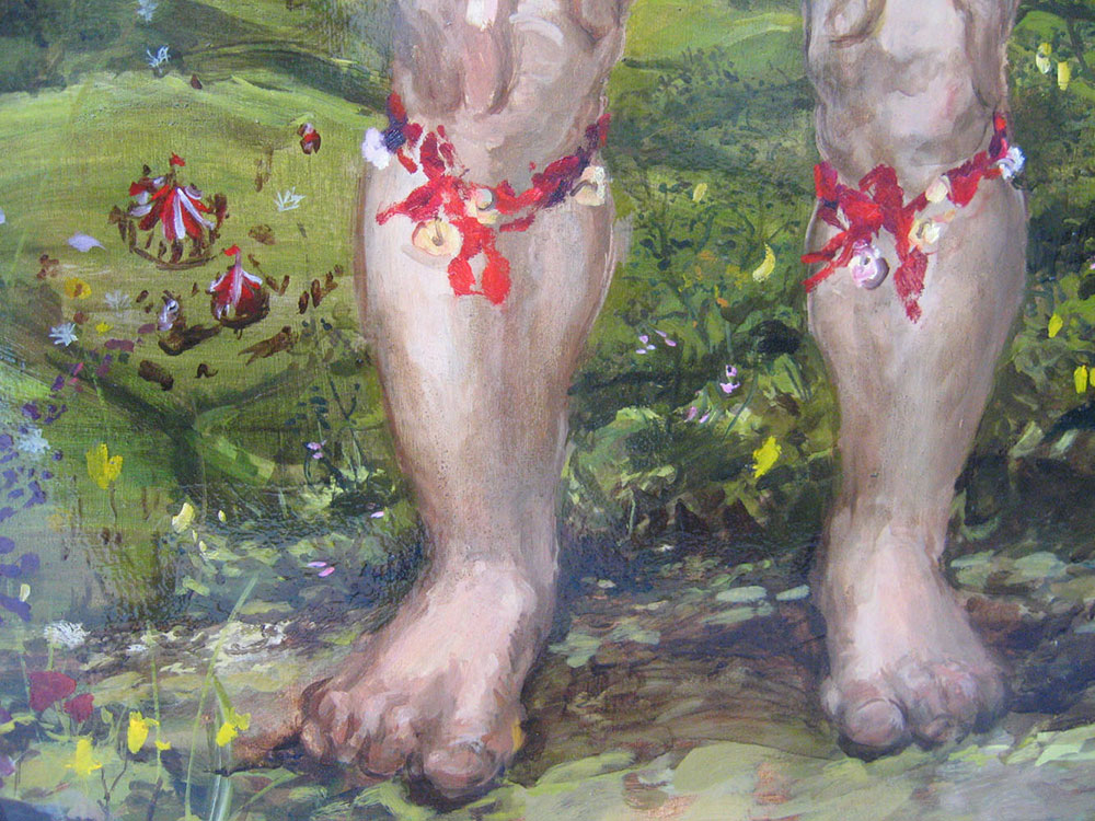 It's All About the Fun of The Chase, Bob 2006 oil on canvas 191cm x 276cm