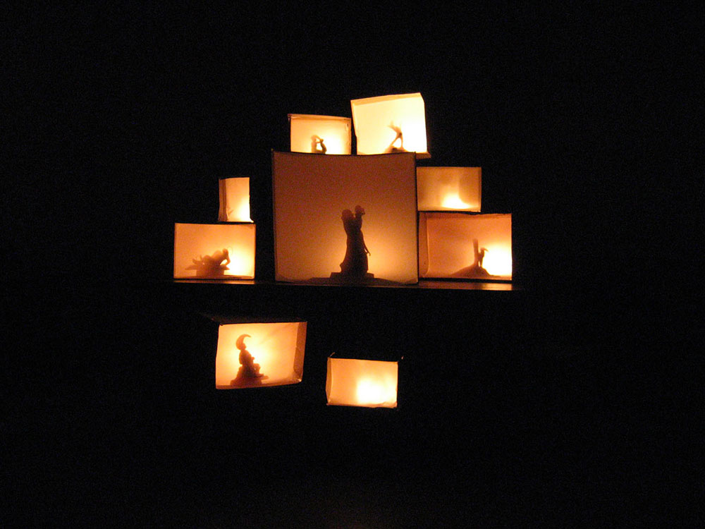 Nights at Fairy Hill, 2006 (box Installation)