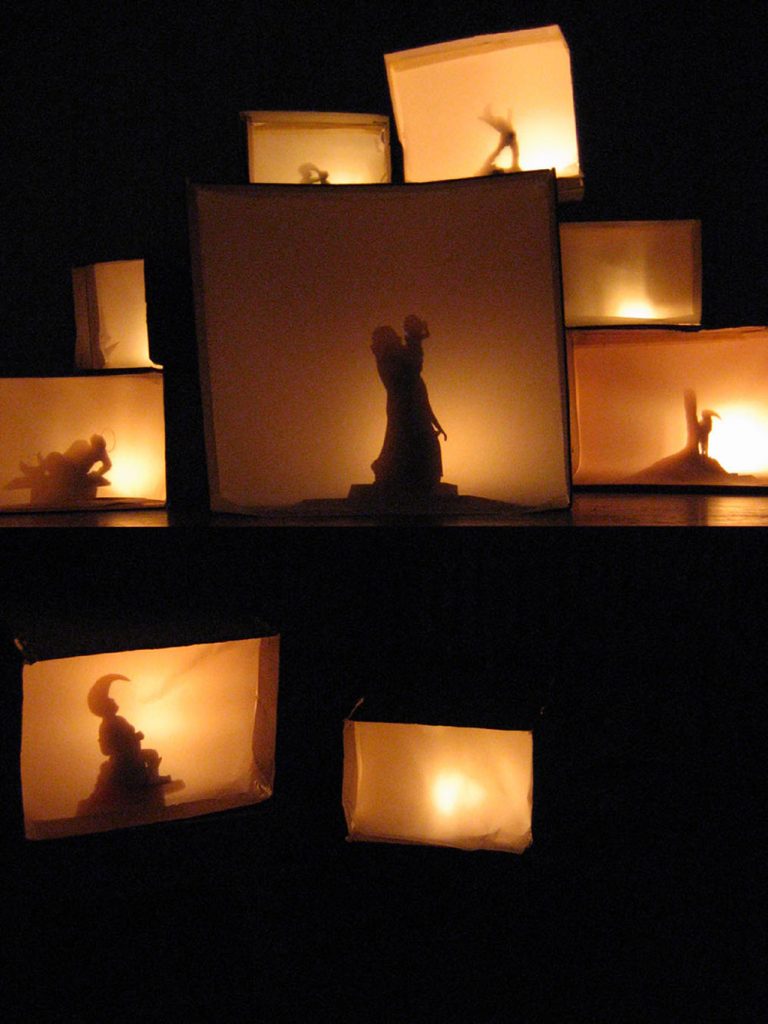 Nights at Fairy Hill, 2006 (box Installation)