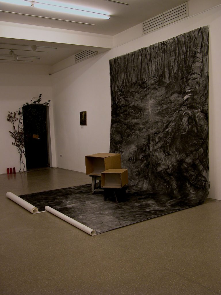 'Unrolled Landscape (Nights at Fairy Hill), 2006, mixed media and dimensions