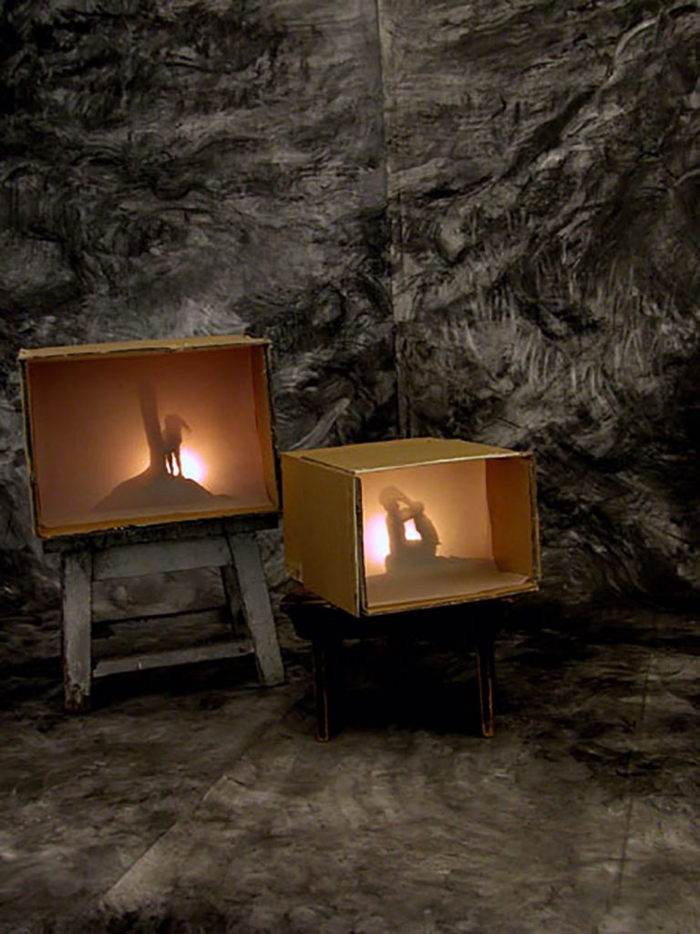 'Unrolled Landscape (Nights at Fairy Hill), 2006, mixed media and dimensions
