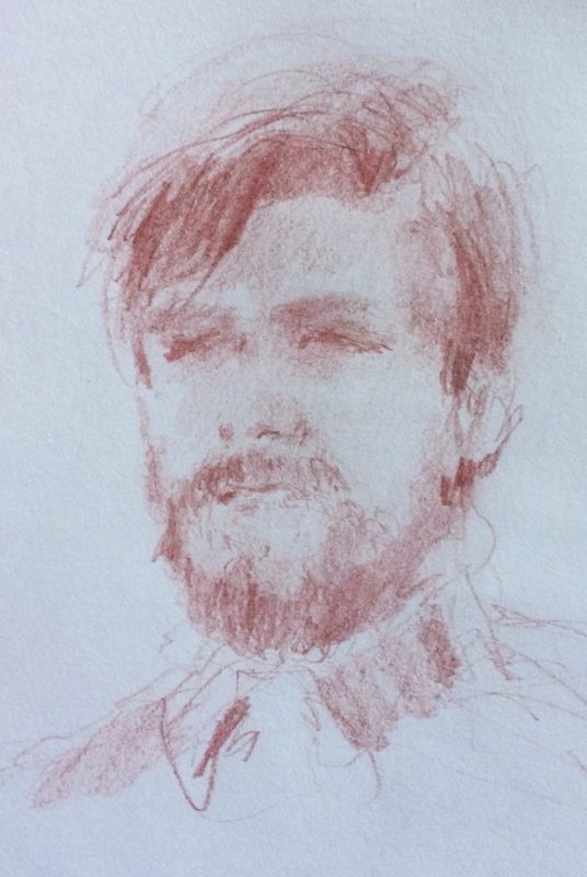 Colin Campbell 2019 pencil on paper 29 x 21cm