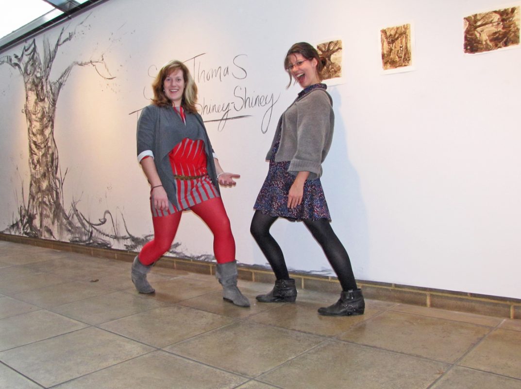 Opening of Tales of Shiney - Shiney with Sarah, 2009, Northwall Arts Centre, Oxford, November 2009