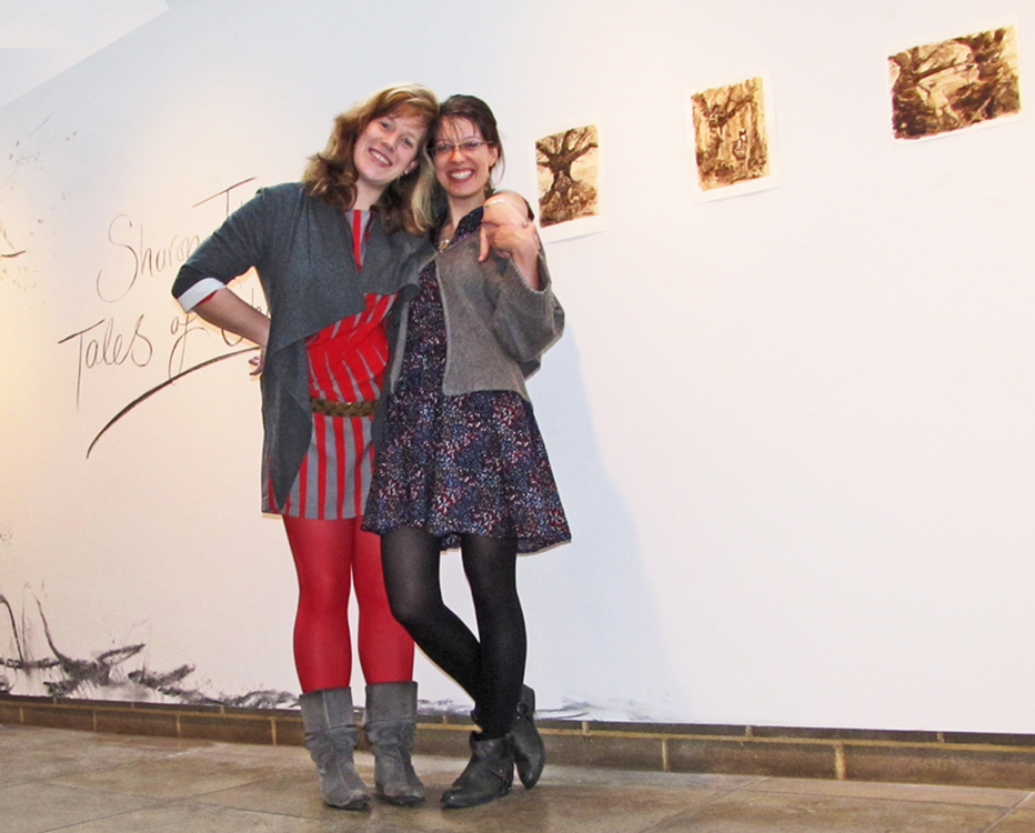 Opening of Tales of Shiney - Shiney with Sarah, 2009, Northwall Arts Centre, Oxford, November 2009