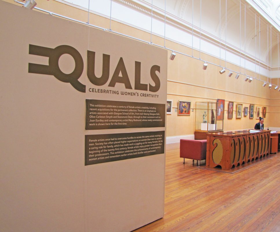 Herstory Portrait, Paisley Museum, 2012