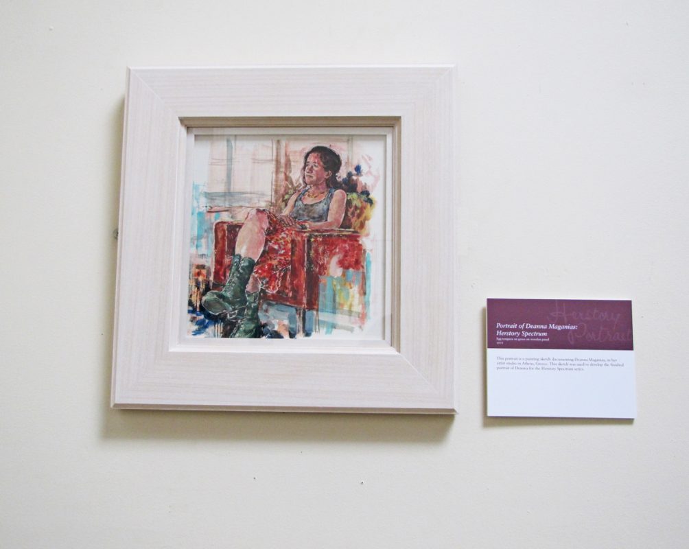 Herstory Portrait, Paisley Museum, 2012