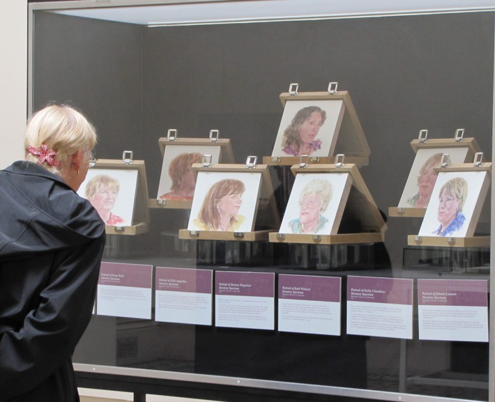 Herstory Portrait, Paisley Museum, 2012