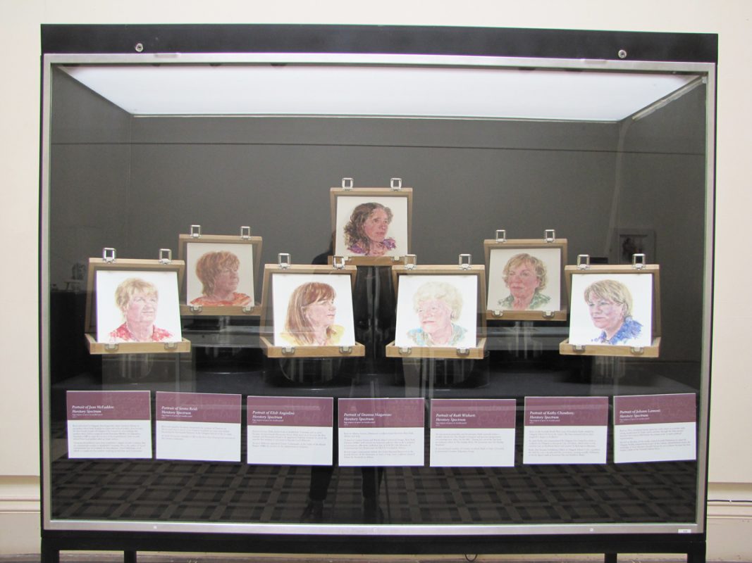 Herstory Portrait, Paisley Museum, 2012