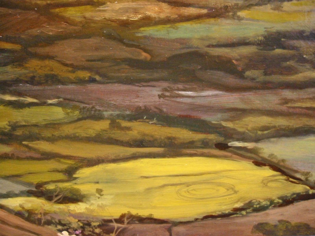 New Jerusalem (detail), 2004, Oil on canvas, 102 x 152 cm