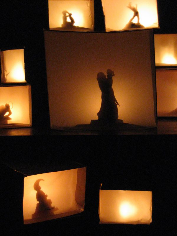 Nights at Fairy Hill, 2006, clay and mixed media, dimensions variable