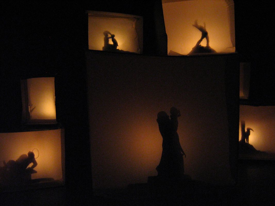 Nights at Fairy Hill, 2006, clay and mixed media, dimensions variable